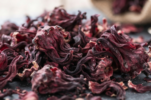 Dry Hibiscus Flower